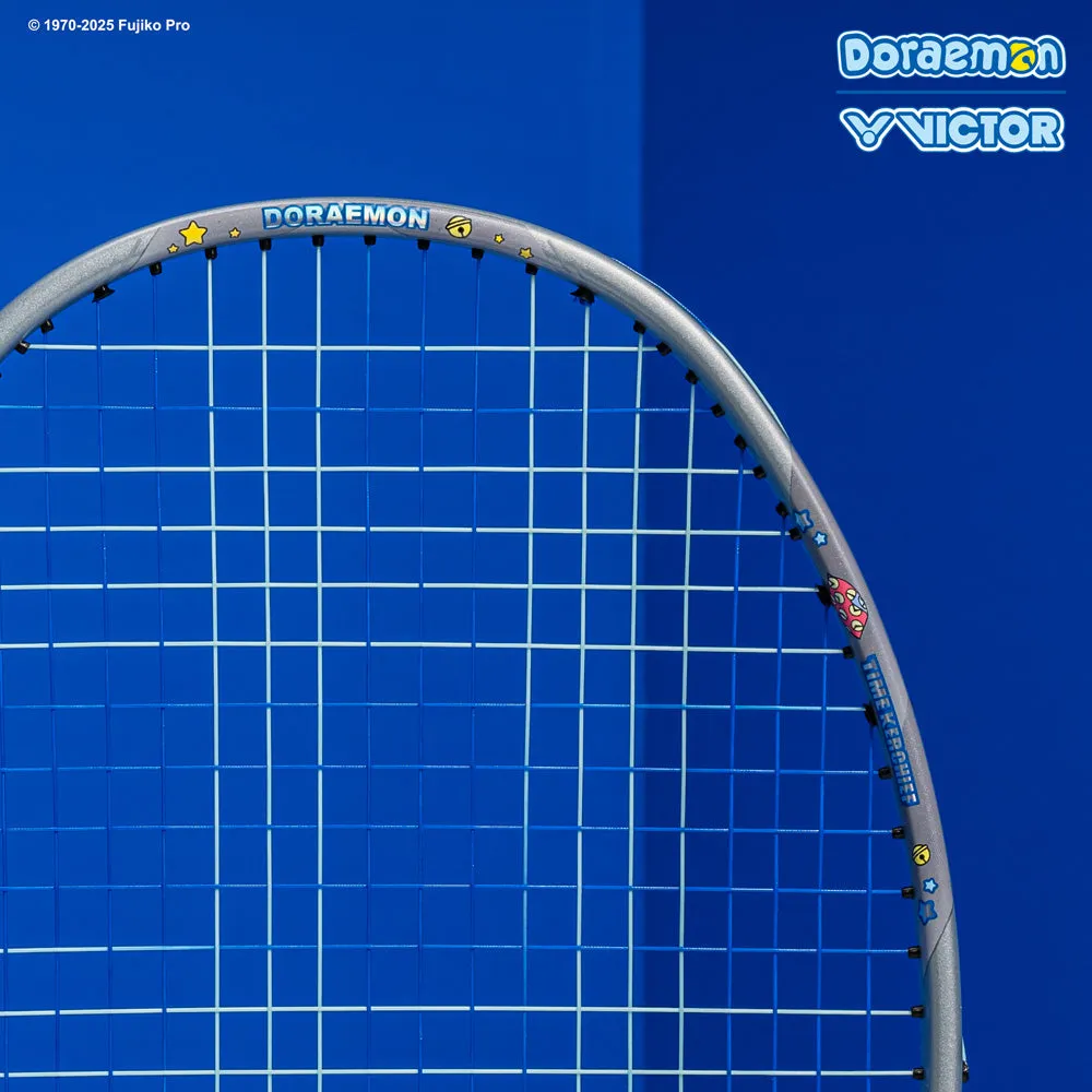 [VICTOR X DORAEMON] TK-DRM H Charcoal Gray Badminton Racket