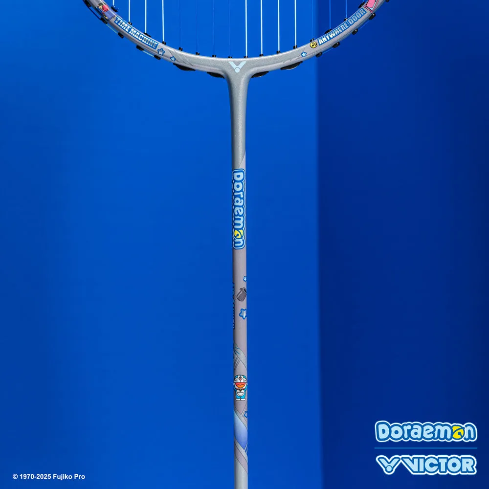 [VICTOR X DORAEMON] TK-DRM H Charcoal Gray Badminton Racket