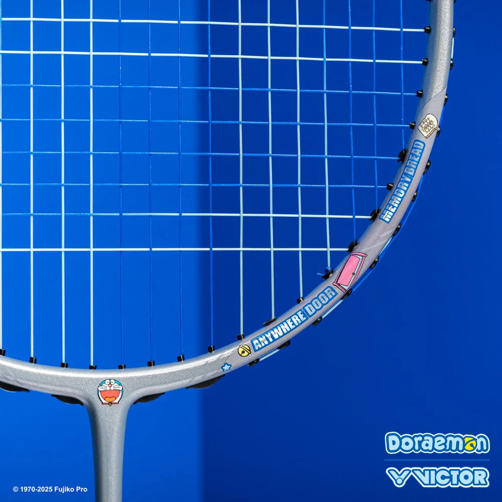 [VICTOR X DORAEMON] TK-DRM H Charcoal Gray Badminton Racket