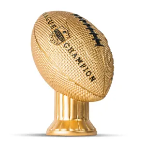 Vivid Football Trophy Topper - Gold