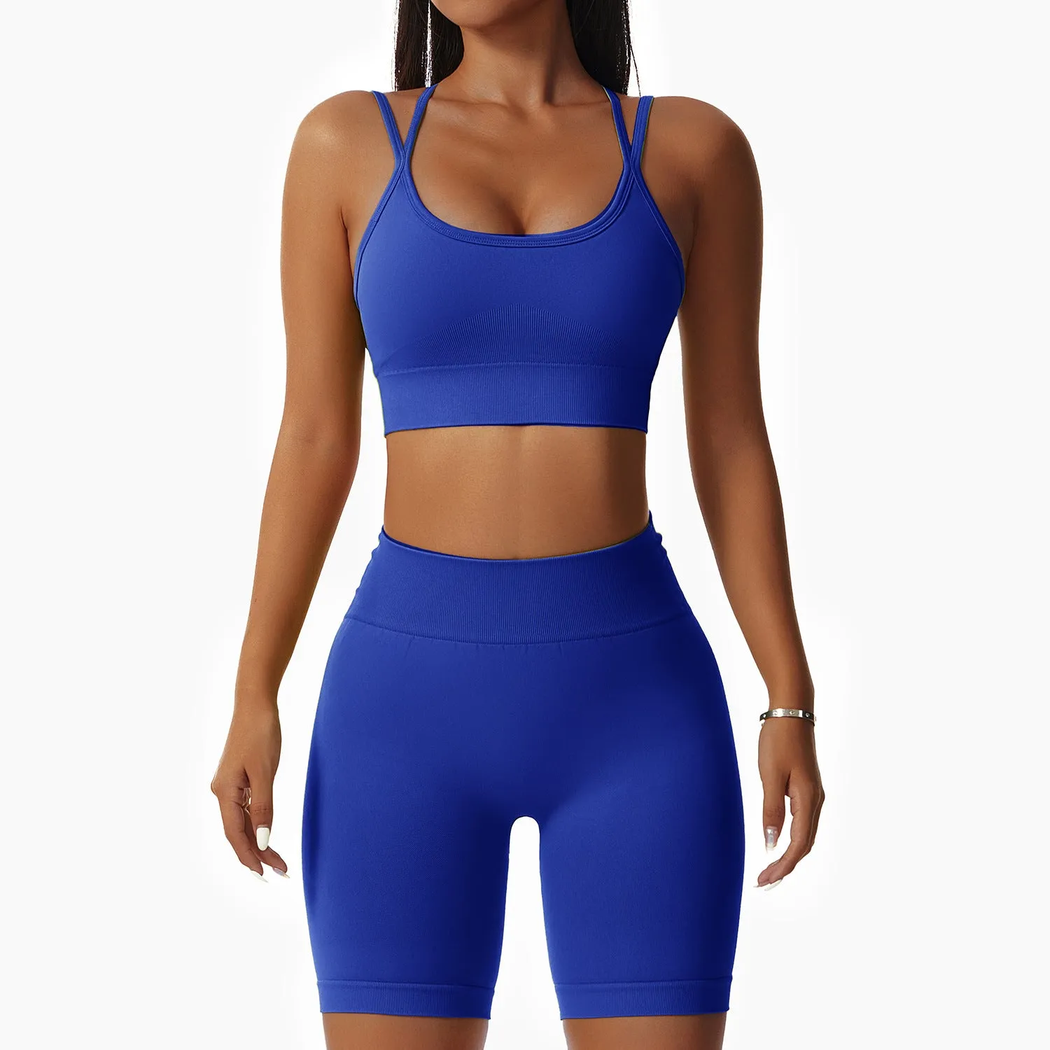 wholesale squat-proof workout short sets