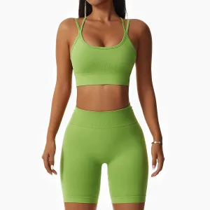 wholesale squat-proof workout short sets