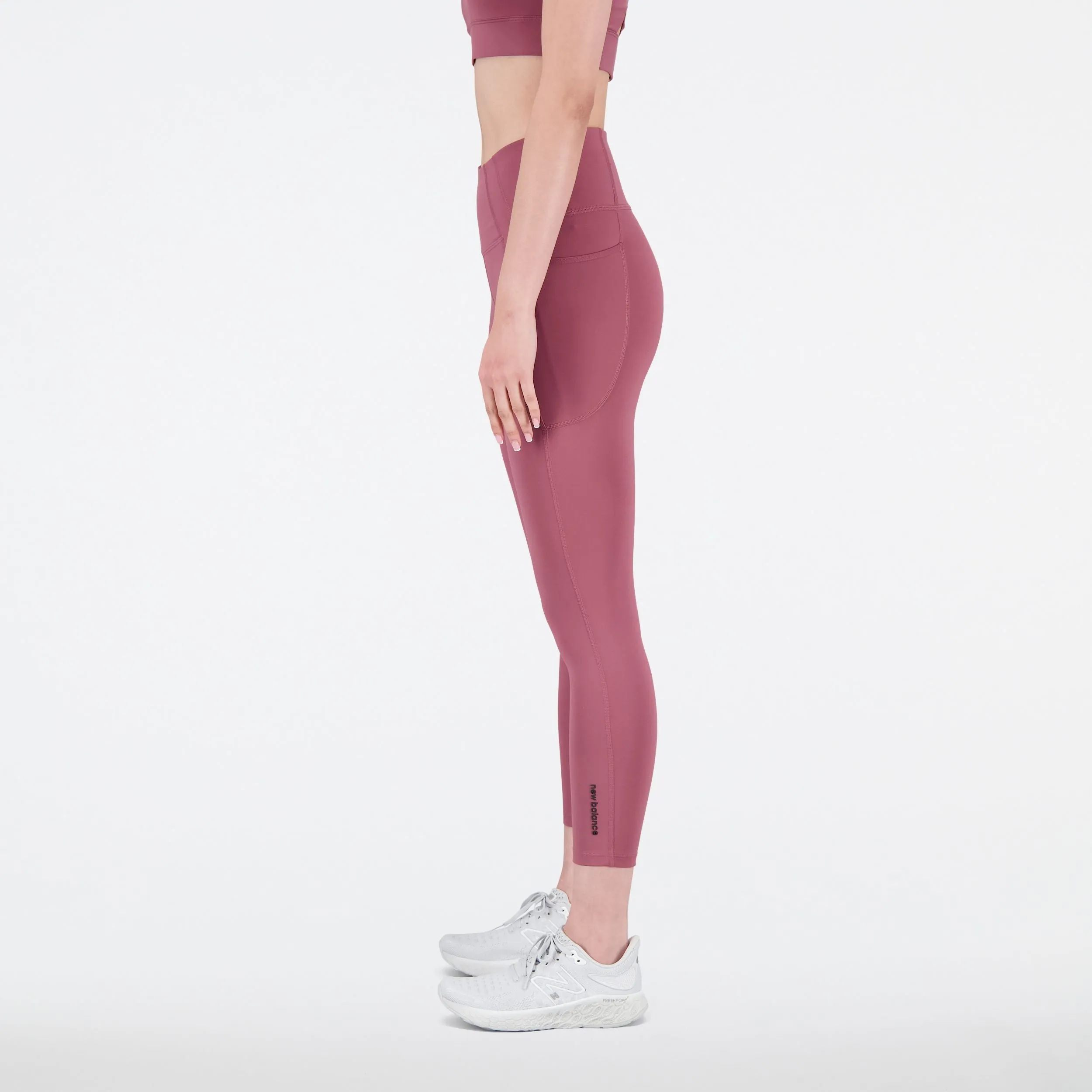 Women's New Balance Shape Shield 7/8 High Rise Pocket Tight - WP21112-WAD