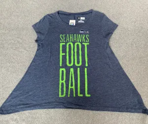 Womens Seattle Seahawks High Low tee