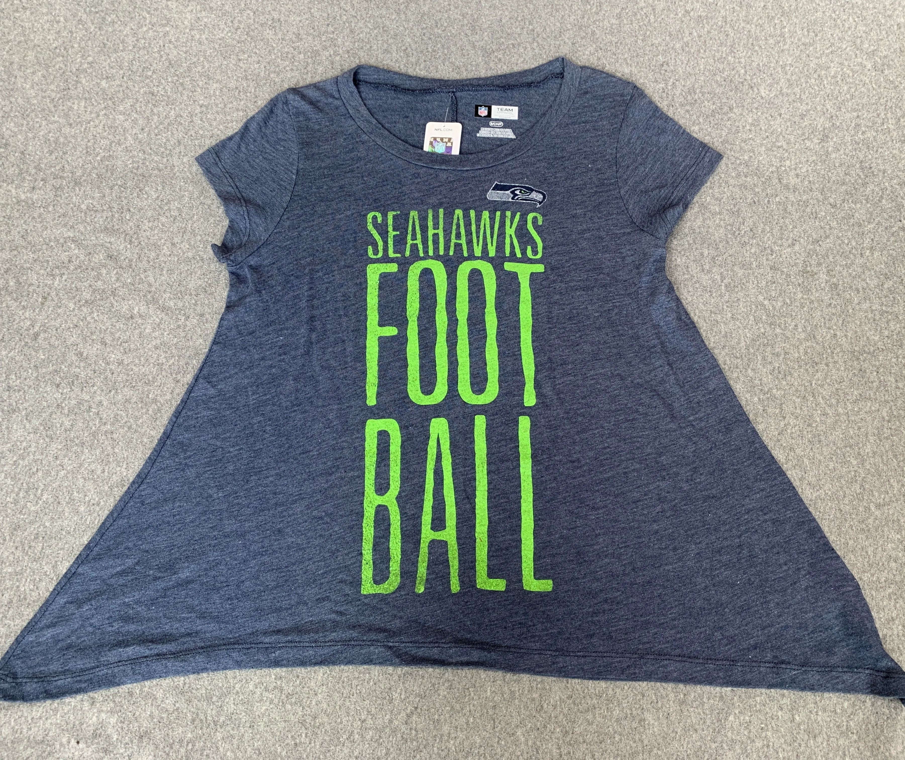 Womens Seattle Seahawks High Low tee