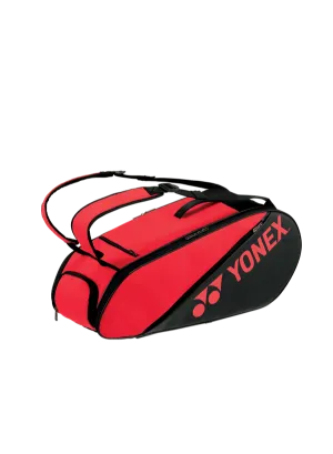 Yonex BA82226 Active Racket Bag 6pcs (Black/Red)