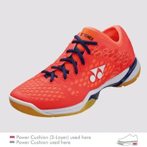 YONEX POWER CUSHION 03Z MEN COURT SHOES [RED]