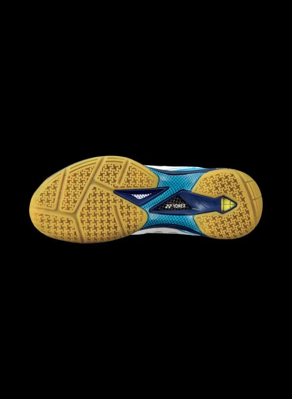 Yonex Power Cushion 65Z3 Mens Badminton Shoes - White / Ocean Blue