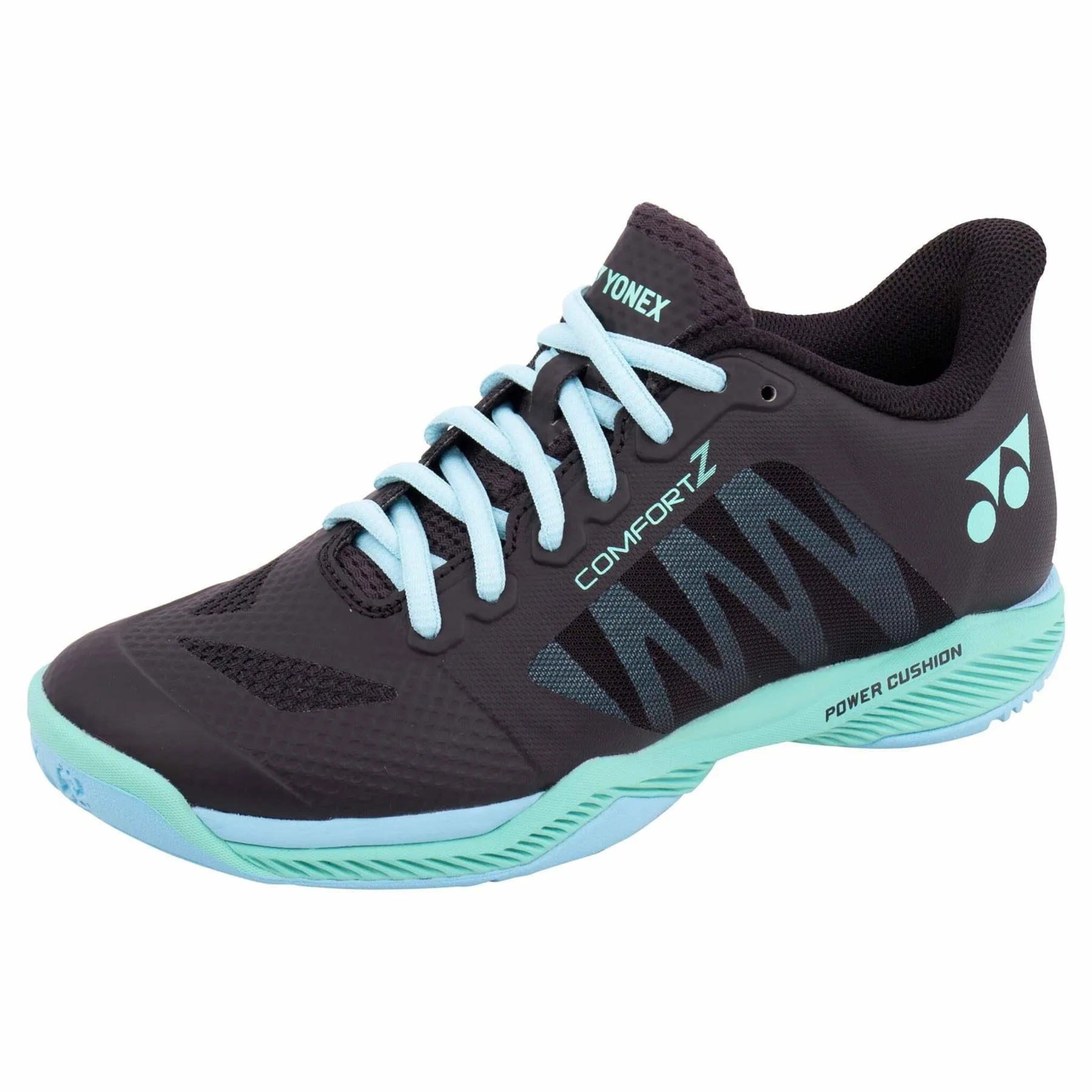 Yonex Power Cushion Comfort Z3 Wide Mens Badminton Shoes - Black / Mint