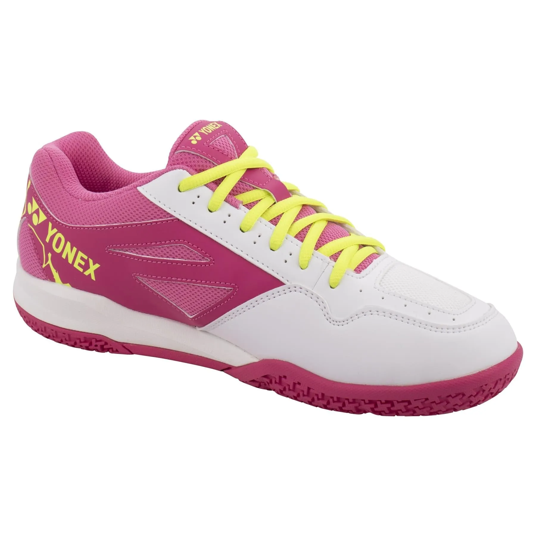 Yonex Power Cushion Strider Ray Womens Badminton Shoes - White / Pink